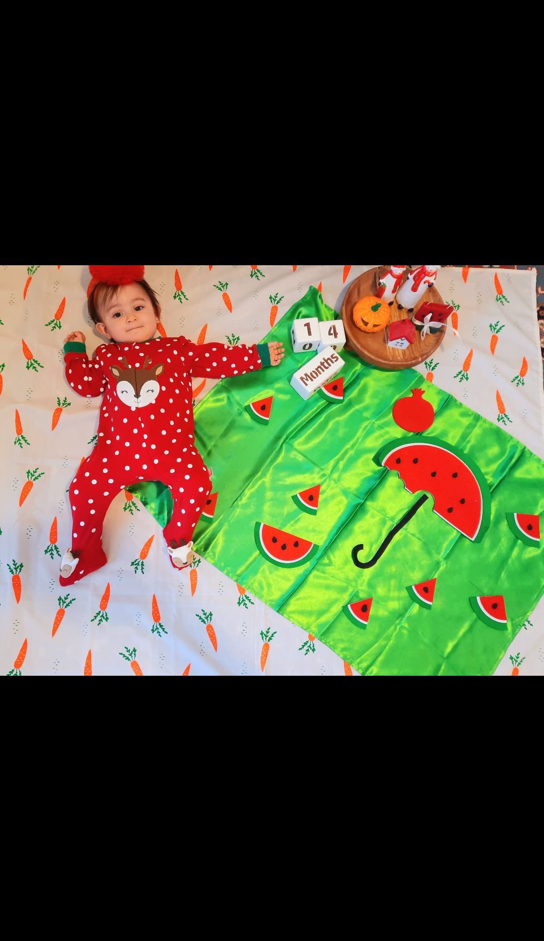 پارچه طرح هویج پارمیس پویان