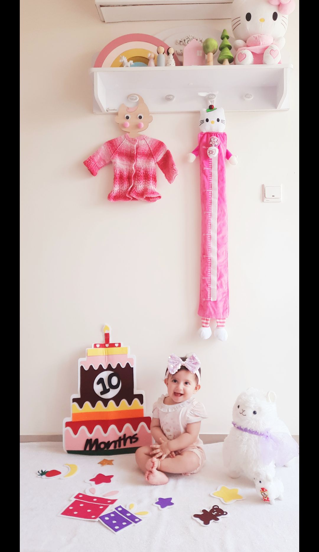 کیک ماهگرد تولد پارمیس پویان