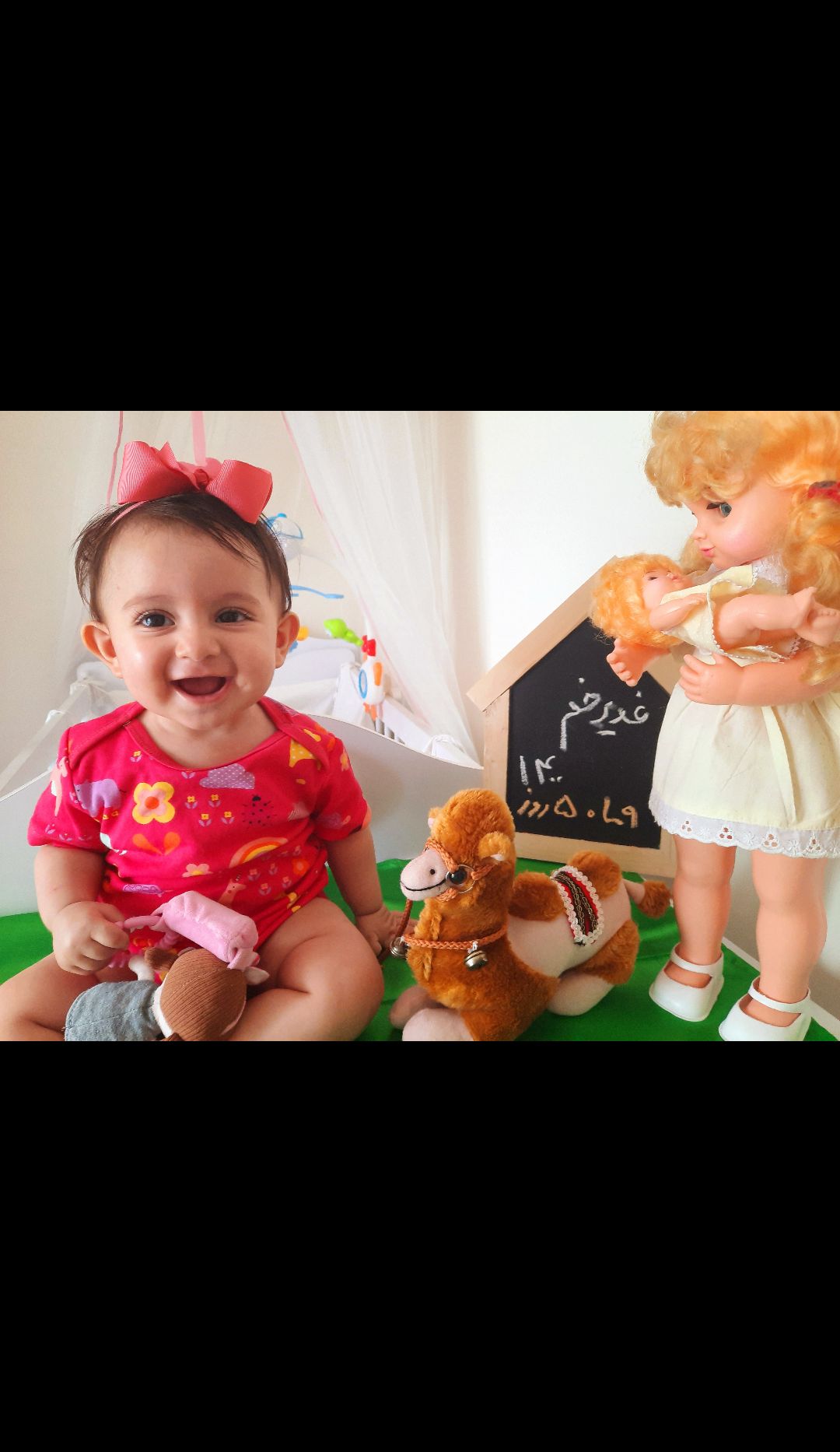 نه ماهگی نوزاد پارمیس پویان