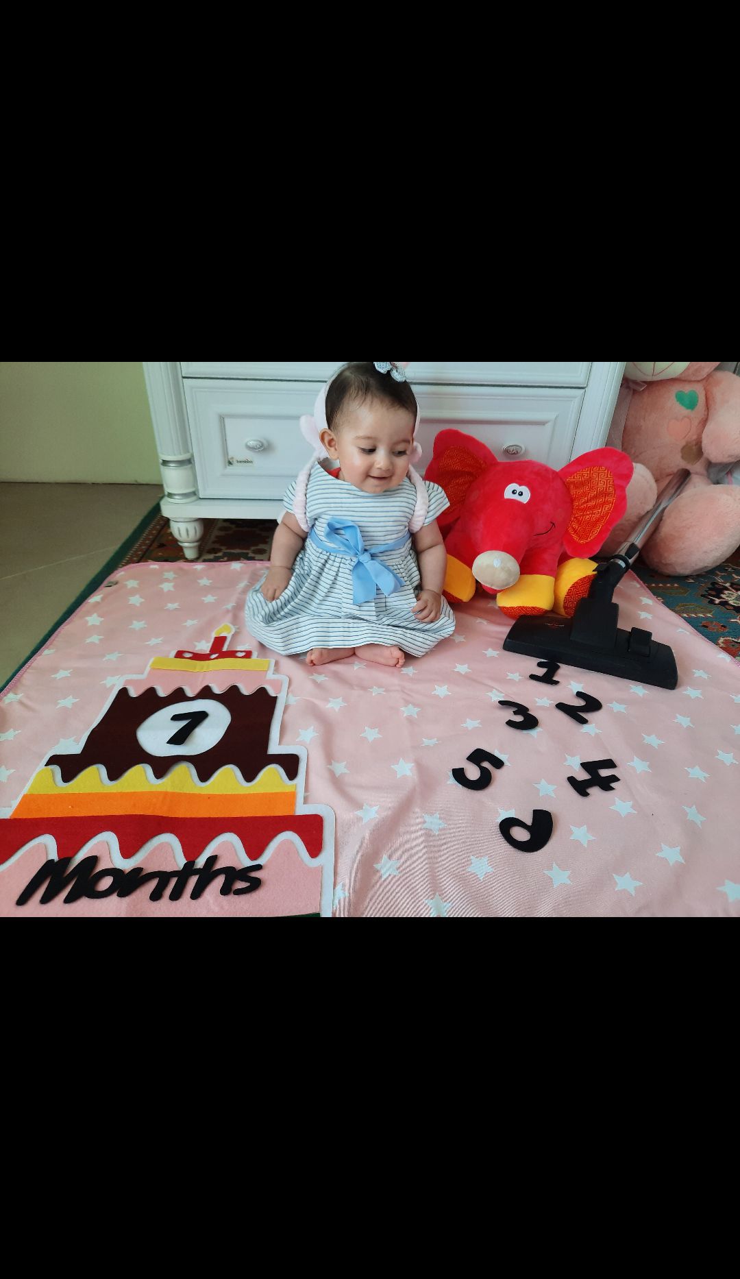 کیک ماهگرد تولد پارمیس پویان