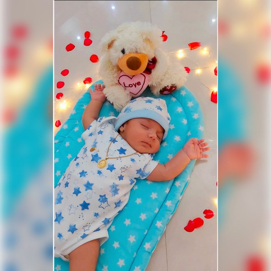 یک ماهگی نوزاد آرسام اخوان