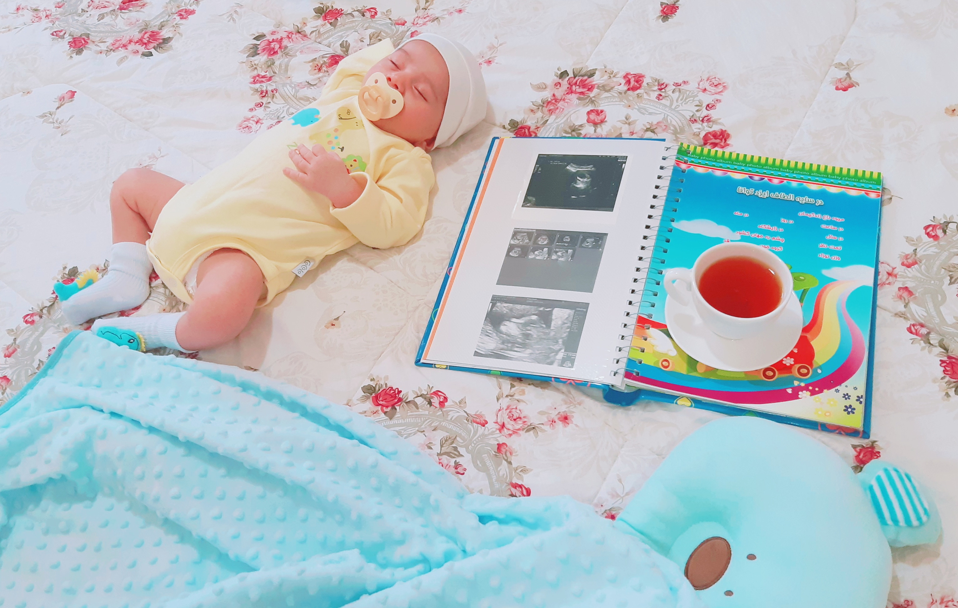 متولد شدن نوزاد علی مقدم