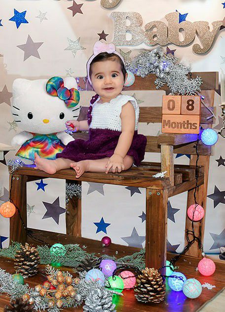 هشت ماهگی نوزاد آسناحاجی پور