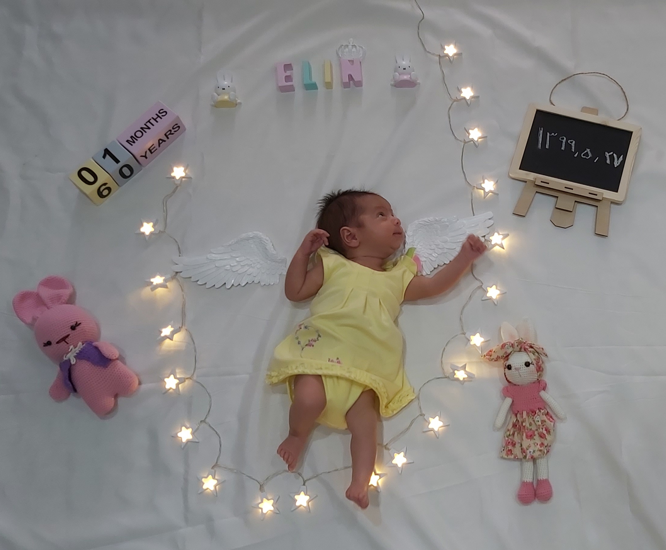 یک ماهگی نوزاد الین مهدیخانی