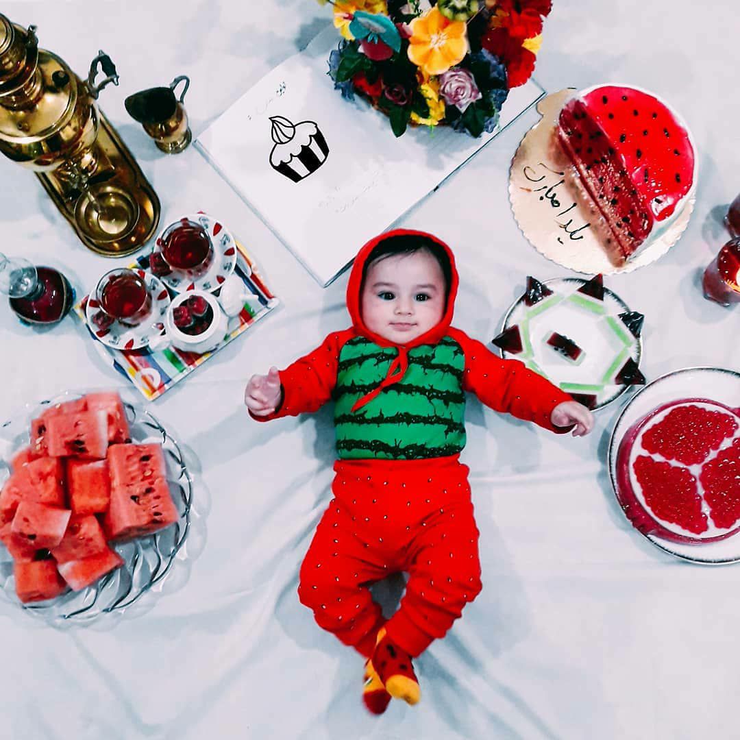 شش ماهگی نوزاد یـاســیـــن  ツ?