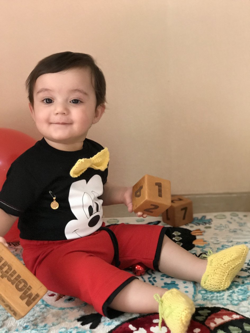 ده ماهگی نوزاد آرسين اميرى