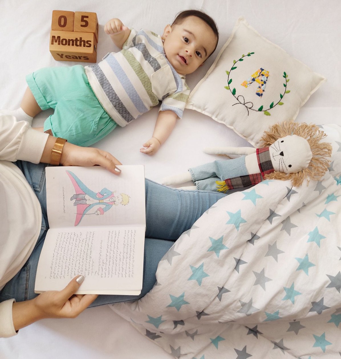 پنج ماهگی نوزاد آرن طلوعی