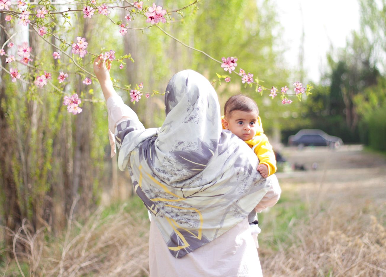 تم عکس بهاری کودک آرن طلوعی