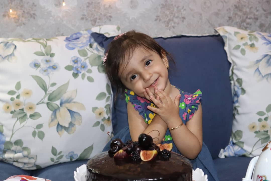 بیست و سه ماهگی کودک سرمه افتخاری