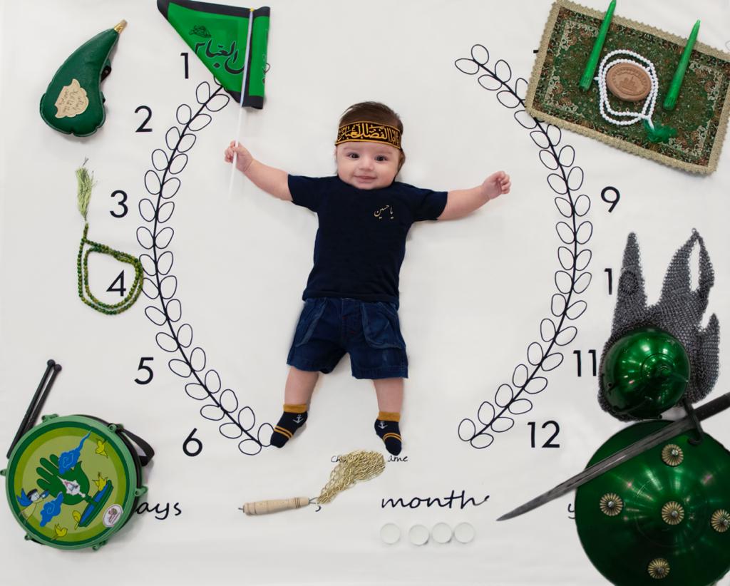 عکس محرم کودک آدرین بابائی مصلائی