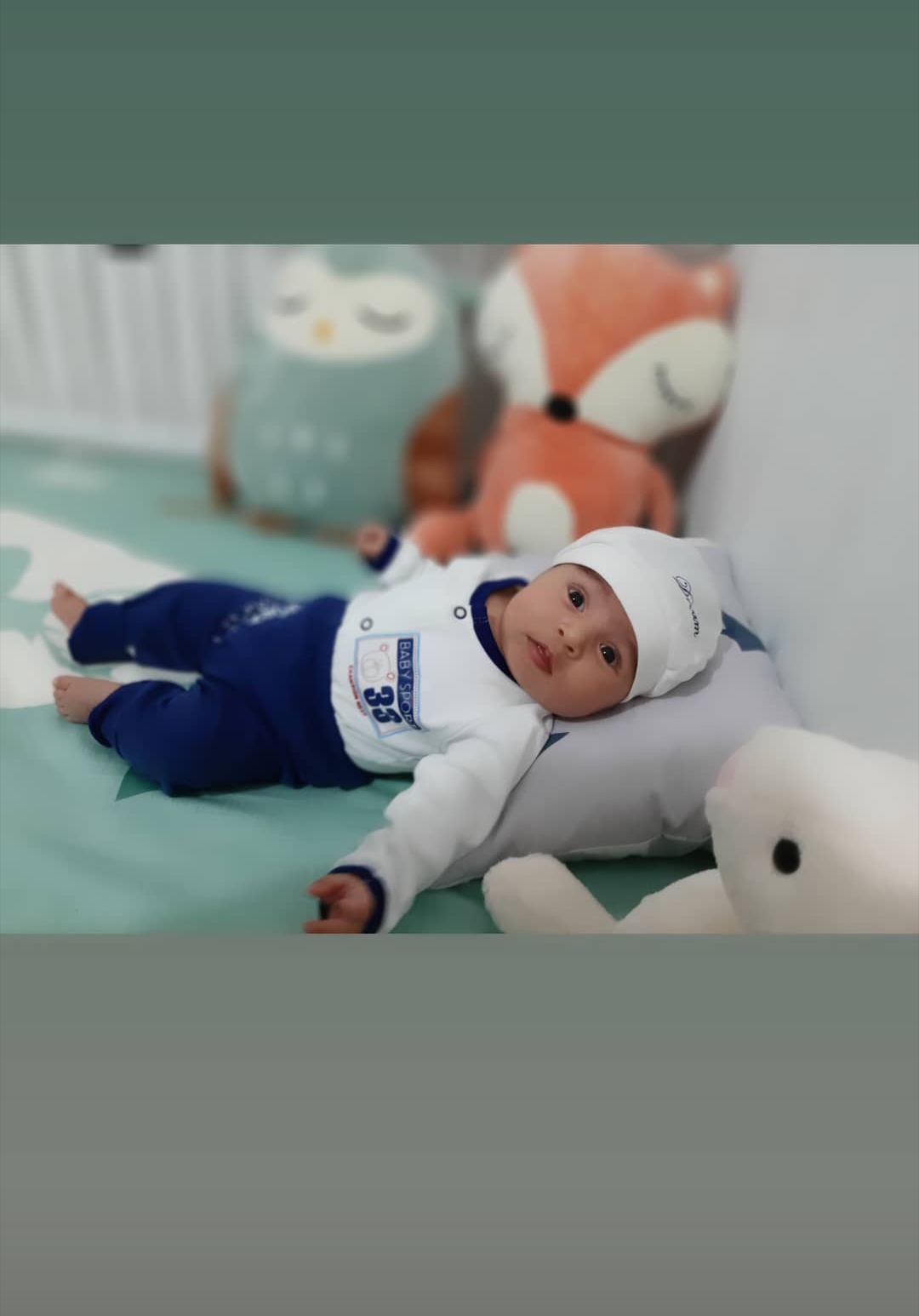 یک ماهگی نوزاد آرسام قاسمی فلاورجانی