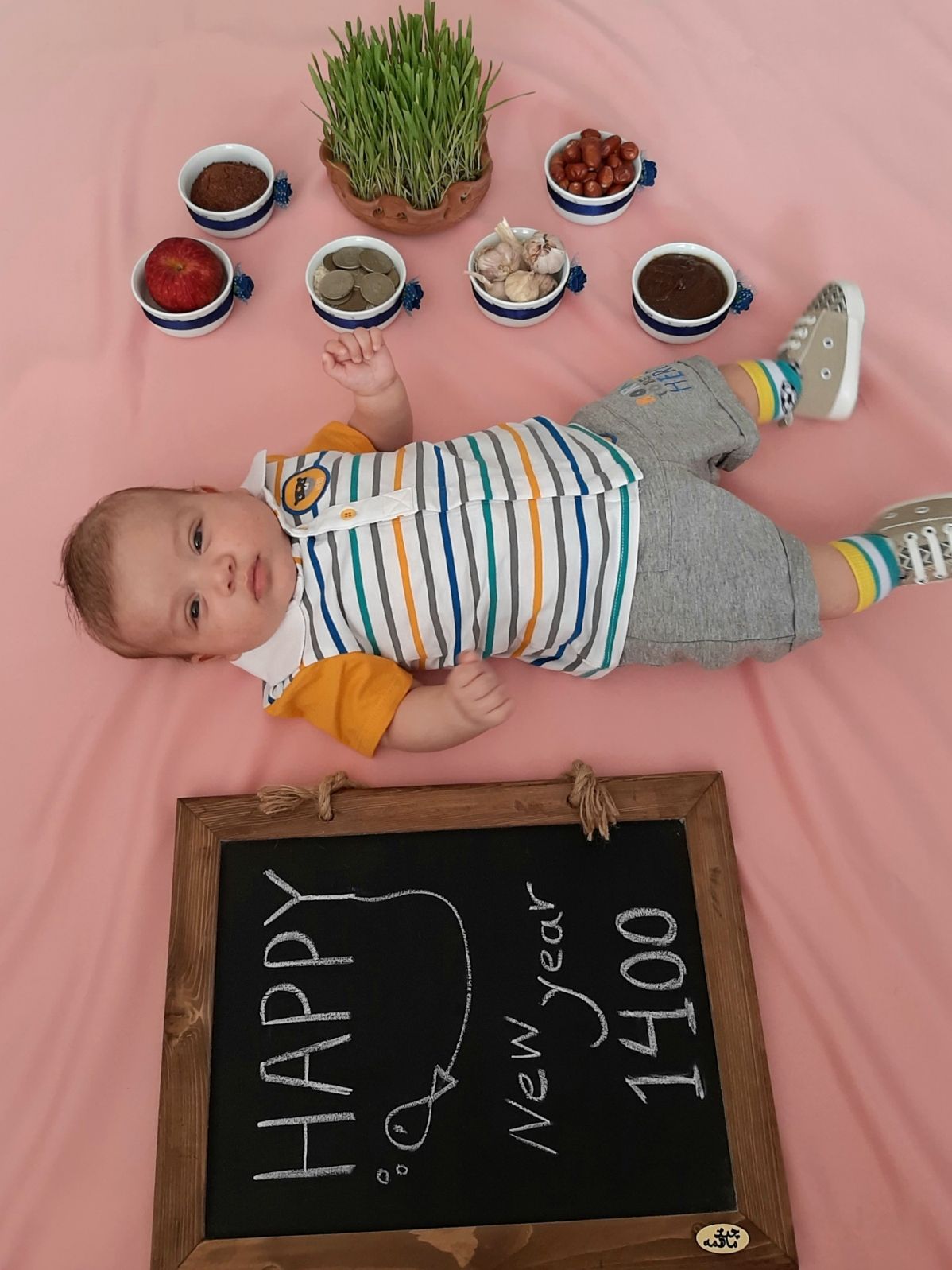 دو ماهگی نوزاد صدرا اوتاری نژاد