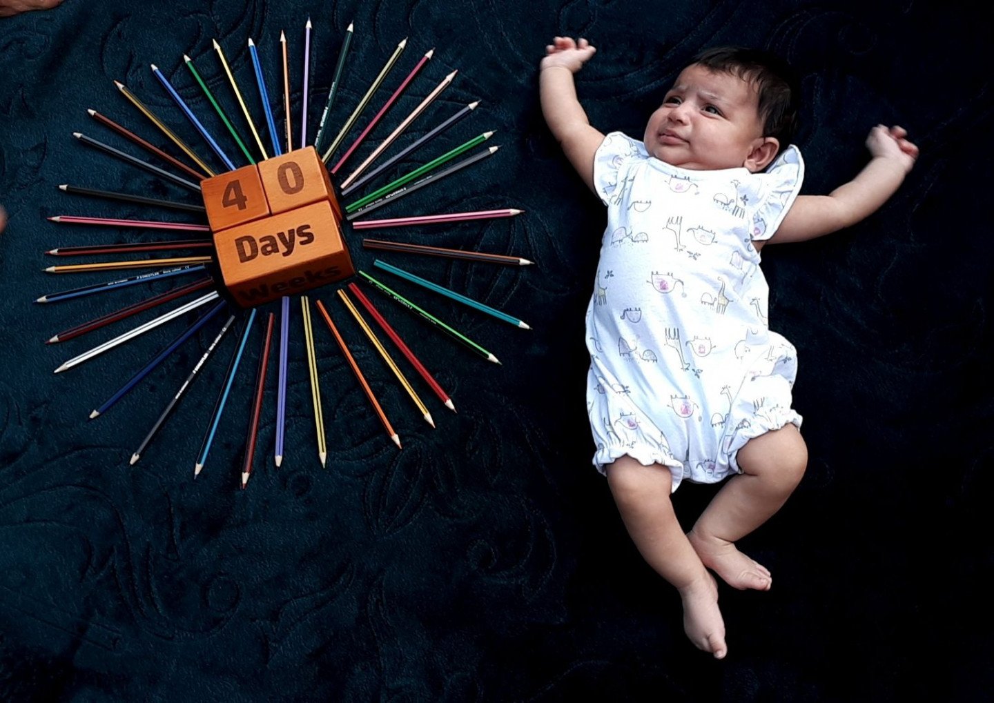 یک ماهگی نوزاد سیده رستا هاشمی