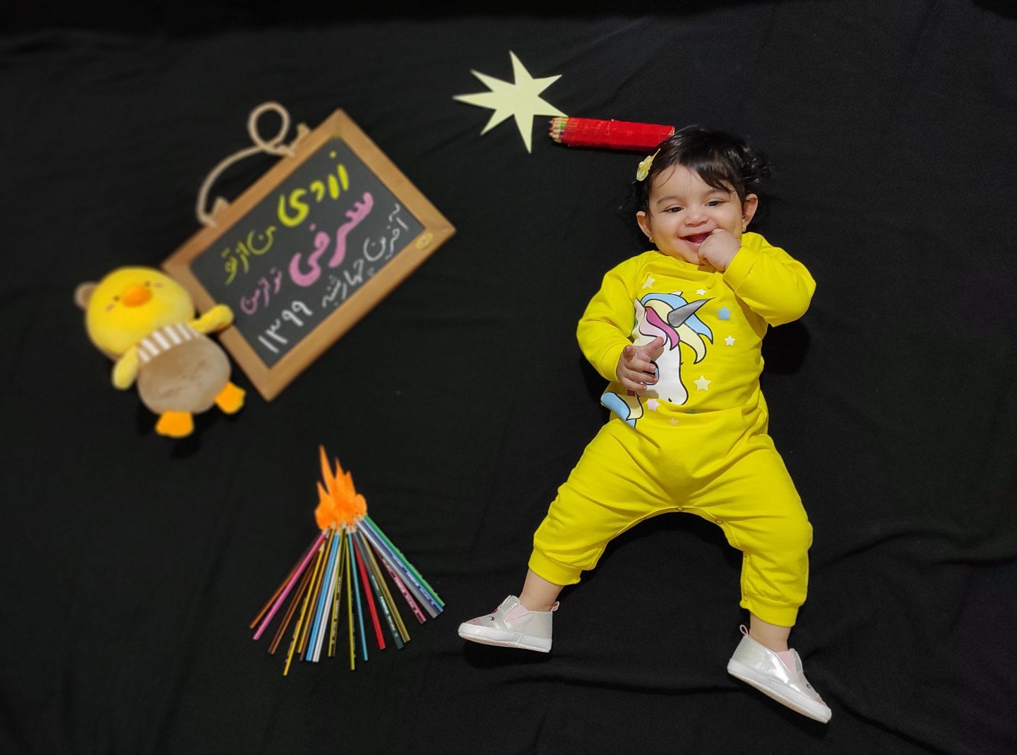 هفت ماهگی نوزاد سیده رستا هاشمی