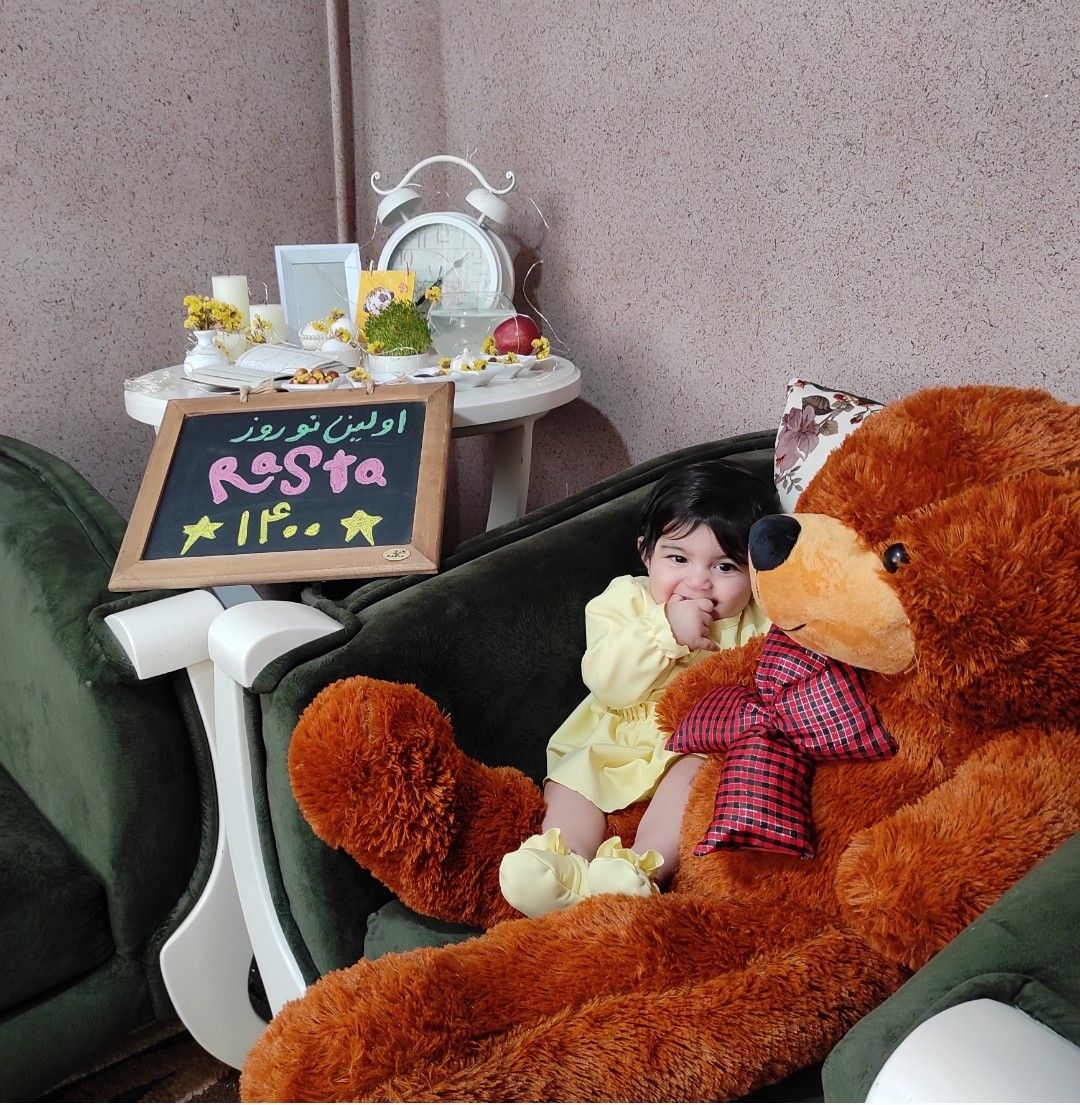 هشت ماهگی نوزاد سیده رستا هاشمی