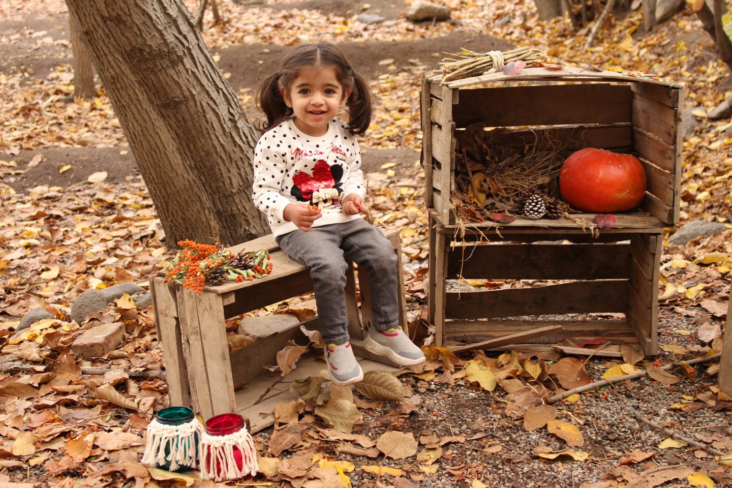 تم عکس زمستانی نوزاد دلارام رهنوردی