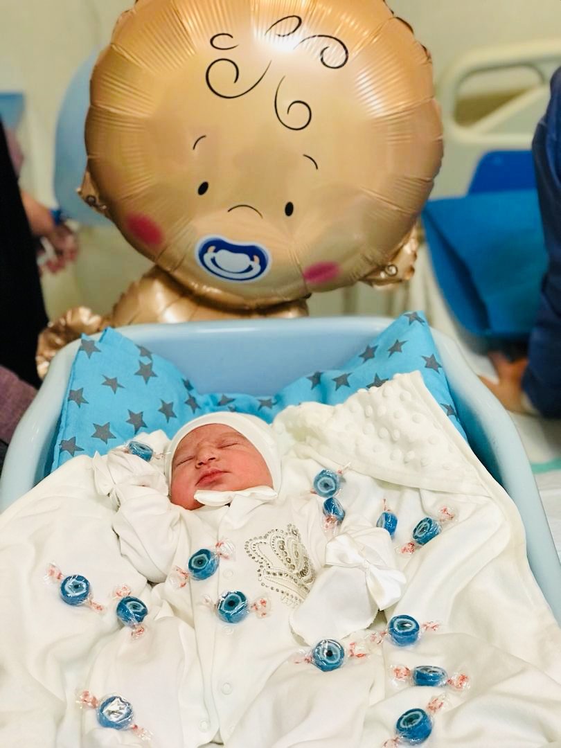 متولد شدن نوزاد محمدحسین قنواتی پور