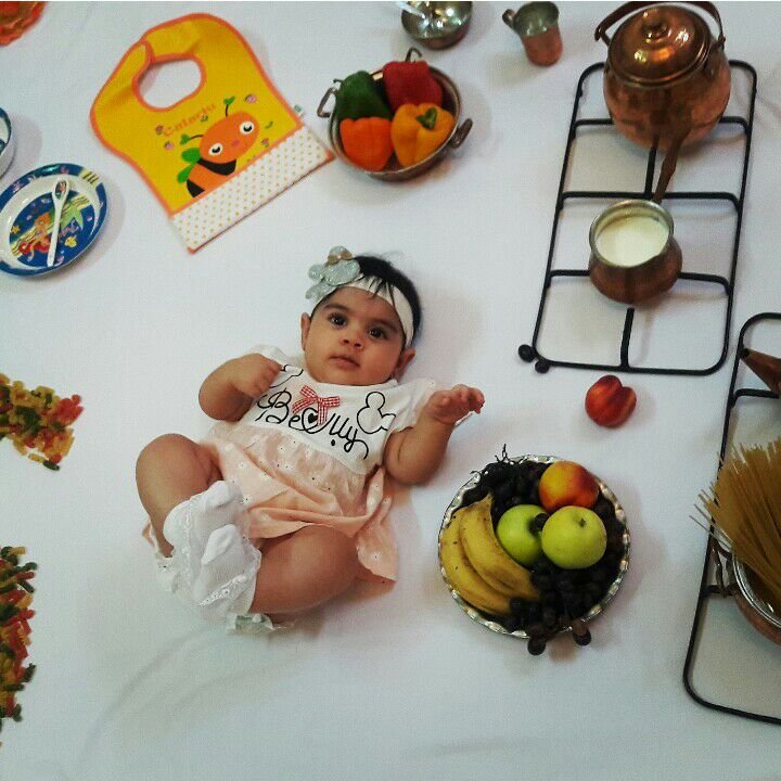 شروع غذای کمکی نهال سیاوشی