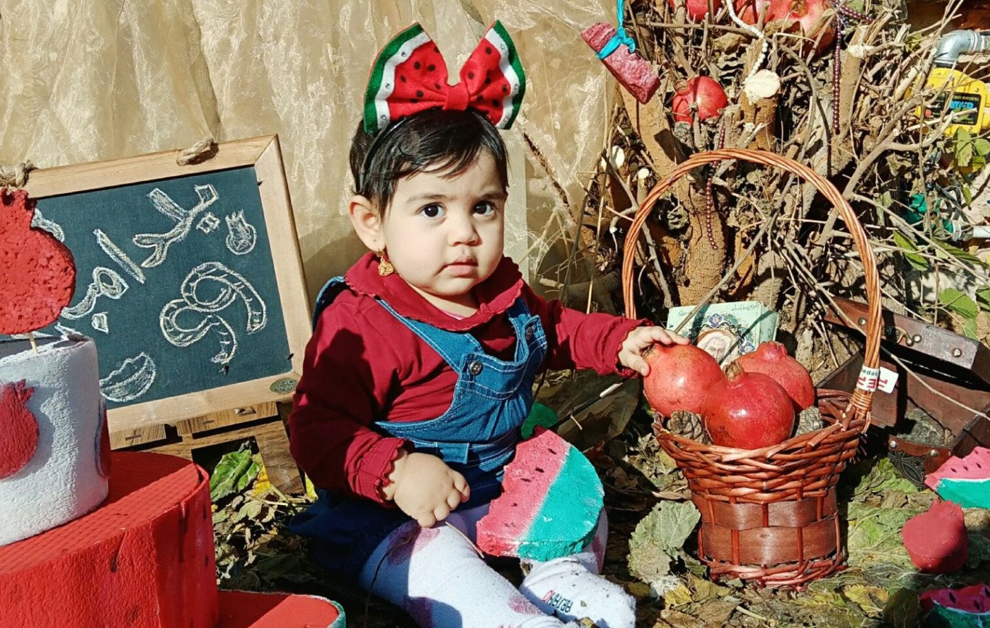 شب یلدا کودک نهال سیاوشی