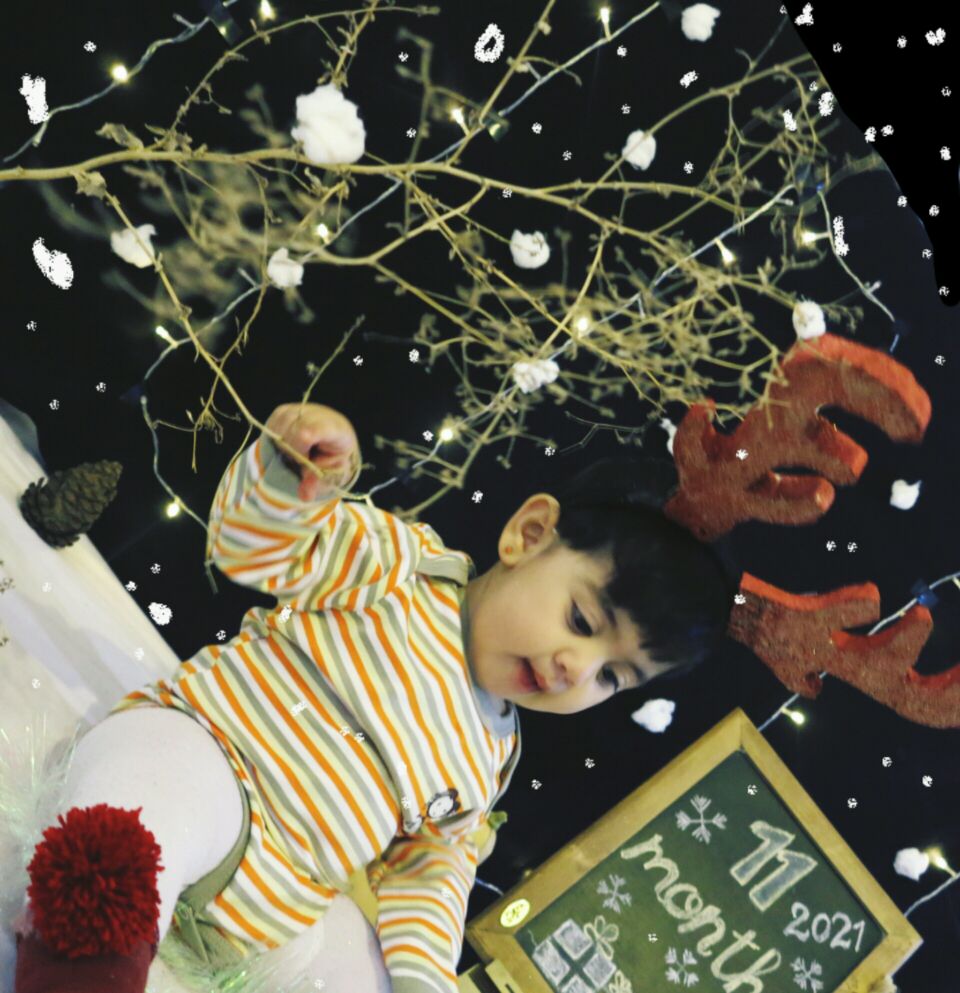 یازده ماهگی نوزاد نهال سیاوشی