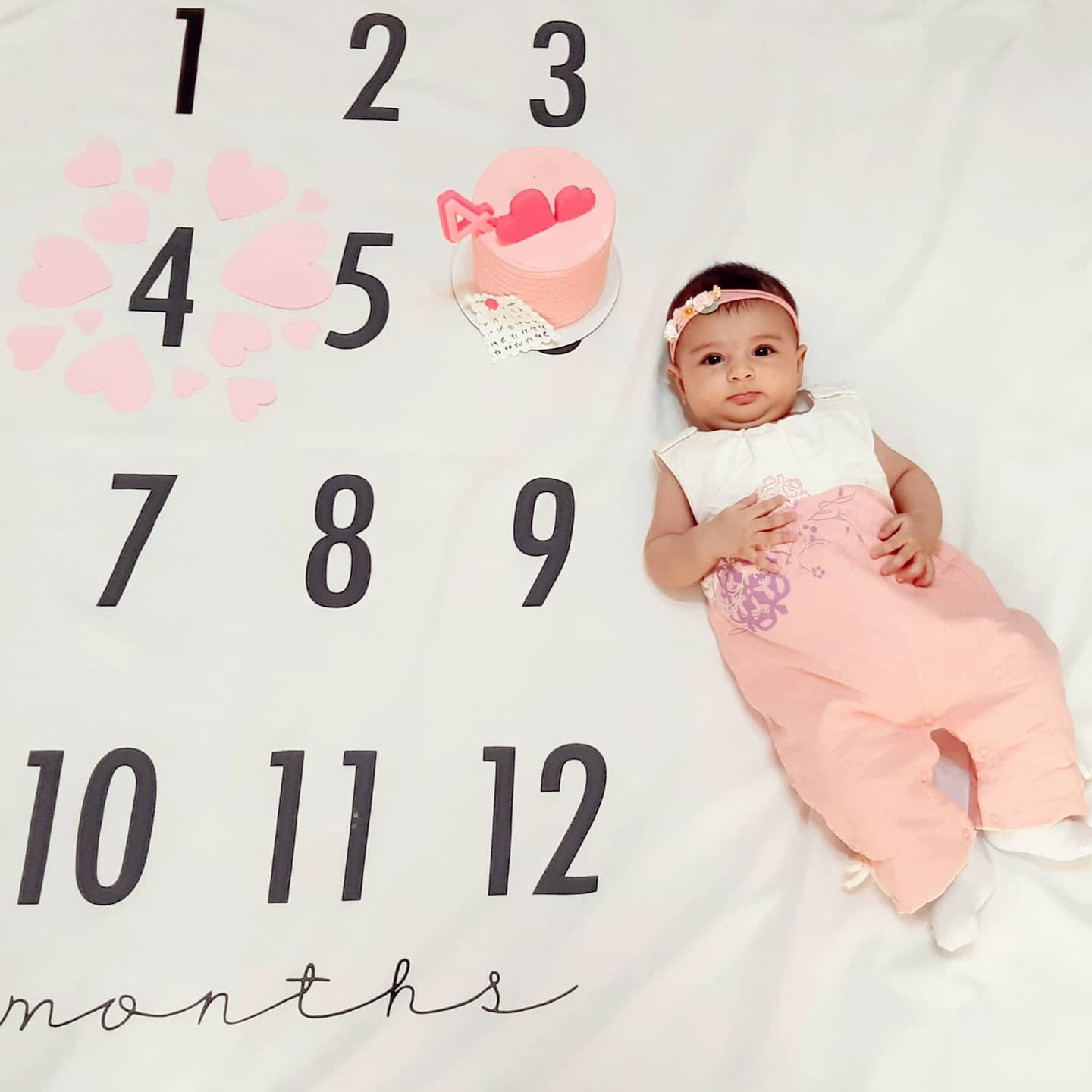 چهار ماهگی نوزاد افرا عسکری