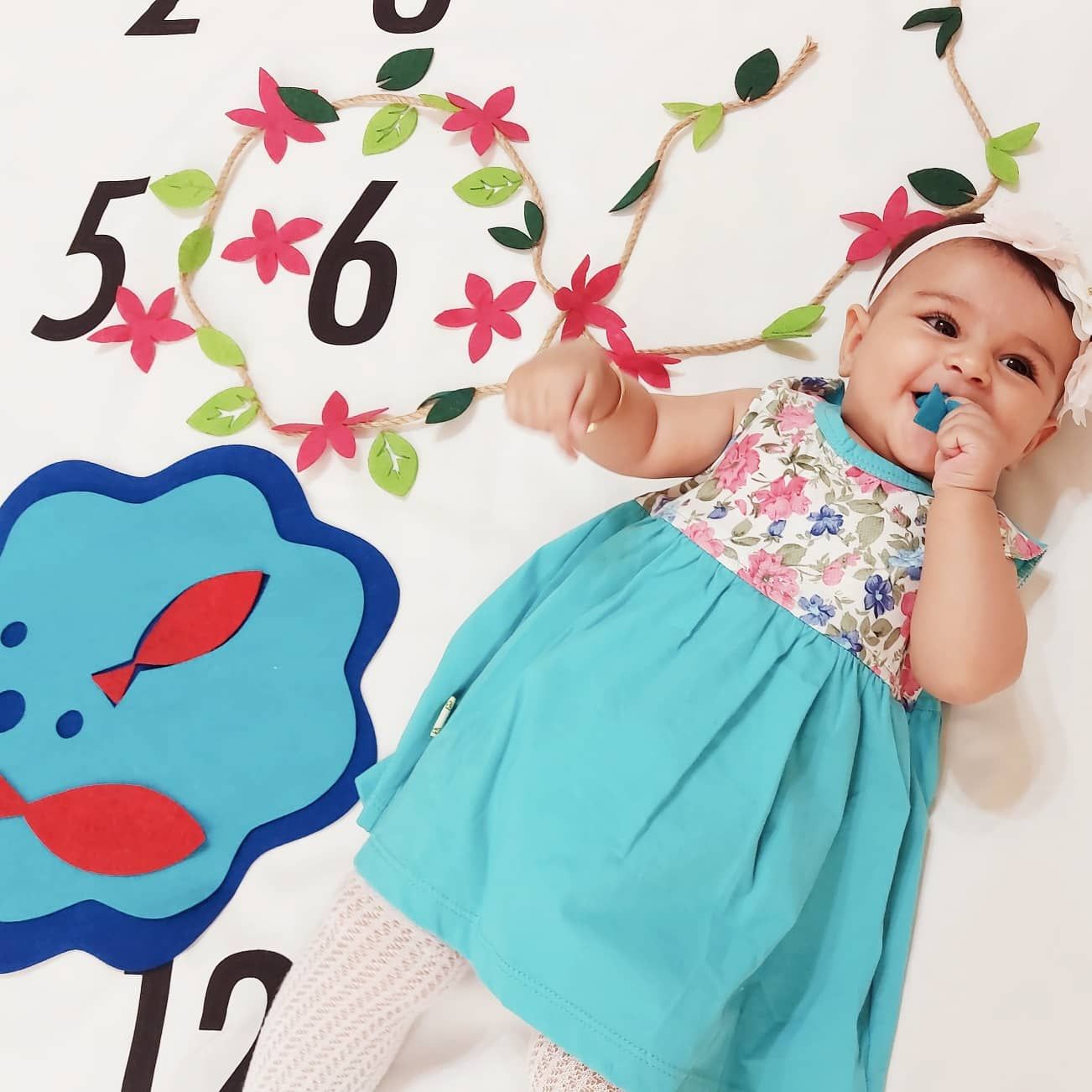 شش ماهگی نوزاد افرا عسکری