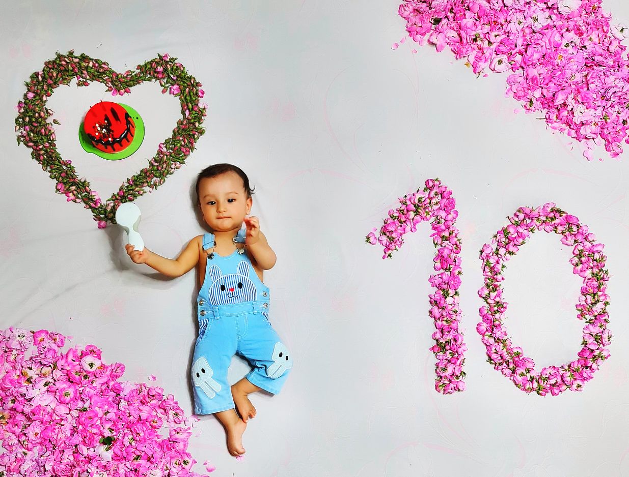 ده ماهگی نوزاد هوراد عباسی جوان