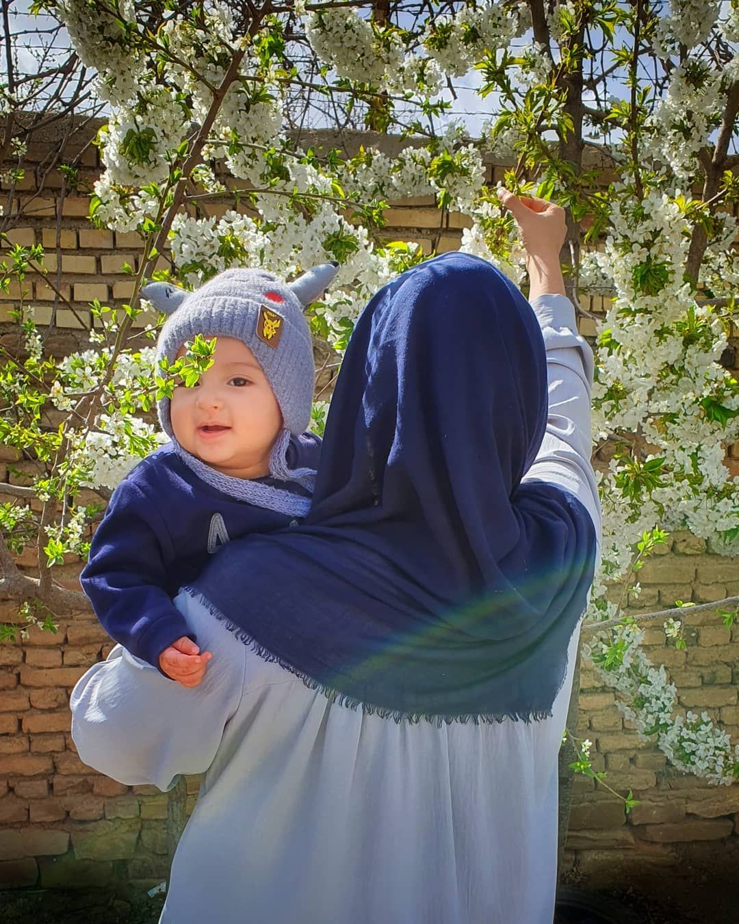 تم عکس بهاری کودک هوراد عباسی جوان