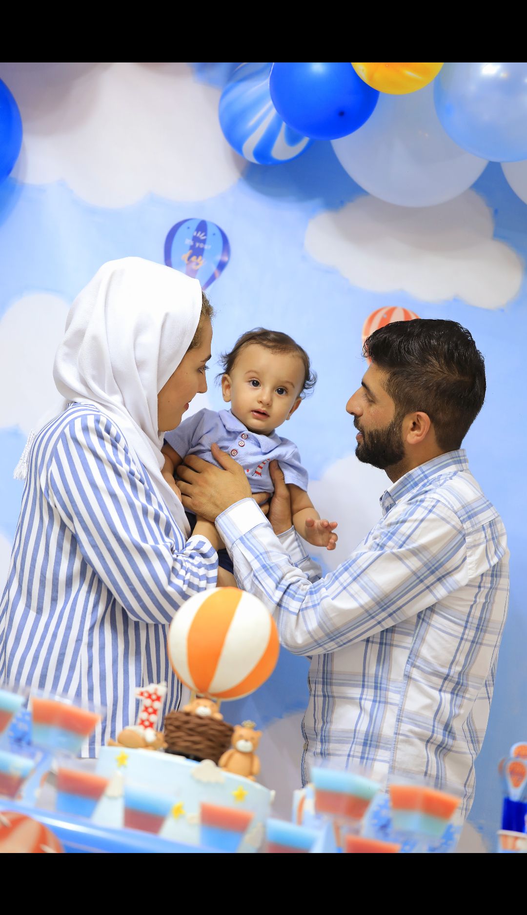 عکس نوزاد پسر هوراد عباسی جوان