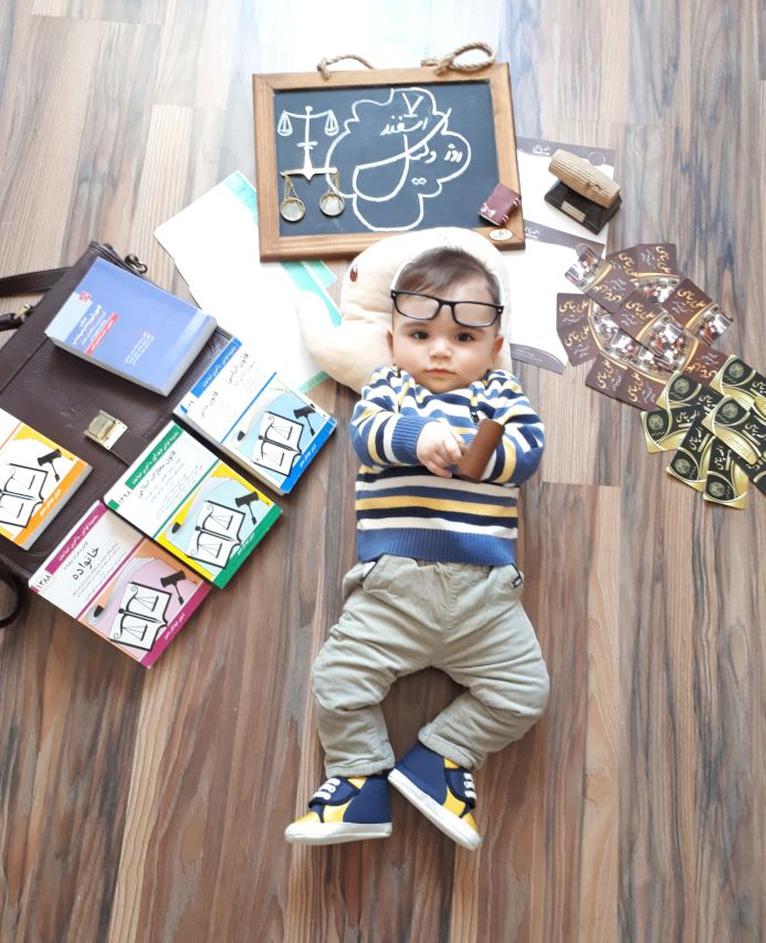 هشت ماهگی نوزاد شهسام شریفی