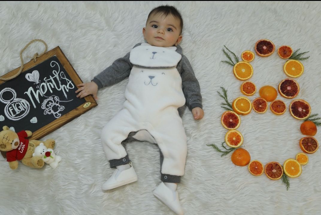 هشت ماهگی نوزاد شهسام شریفی