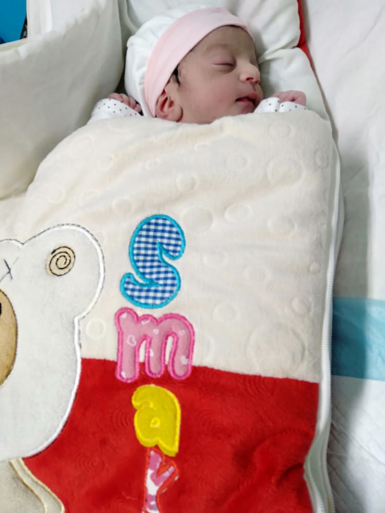 متولد شدن نوزاد سلما احمدی