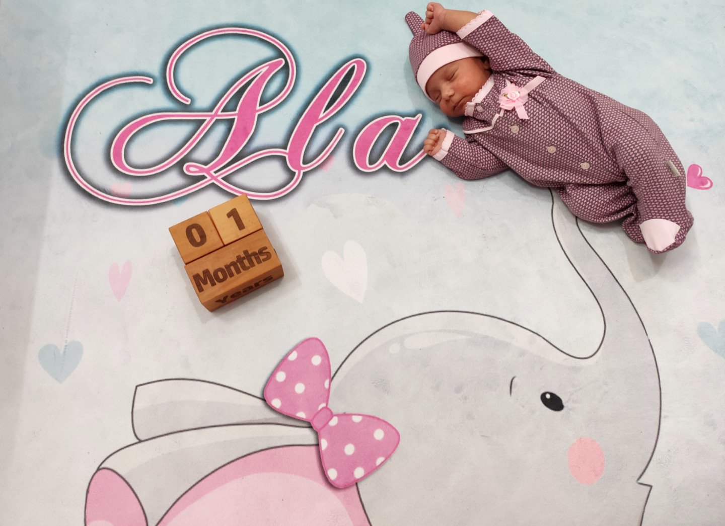 متولد شدن نوزاد آلا کشاورز