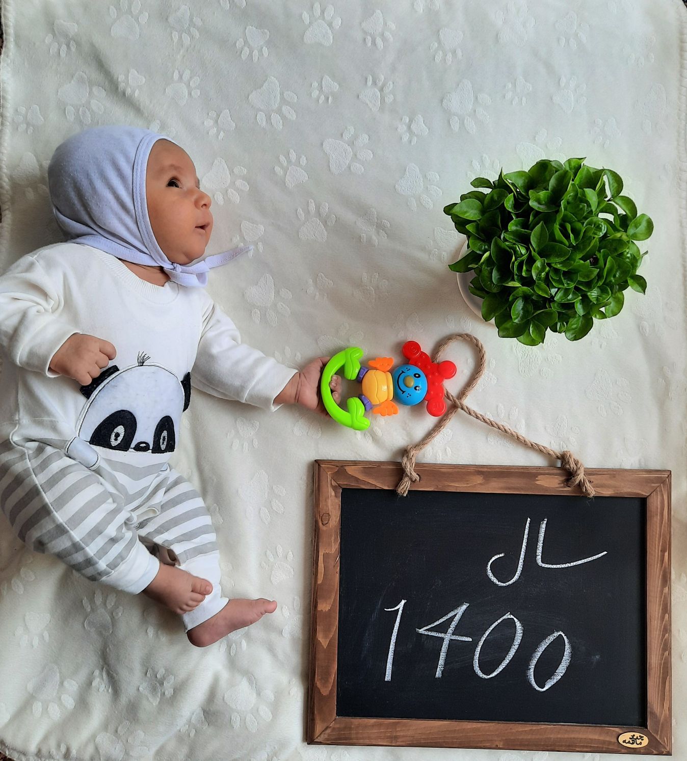 یک ماهگی نوزاد محمد صدرا جمالی