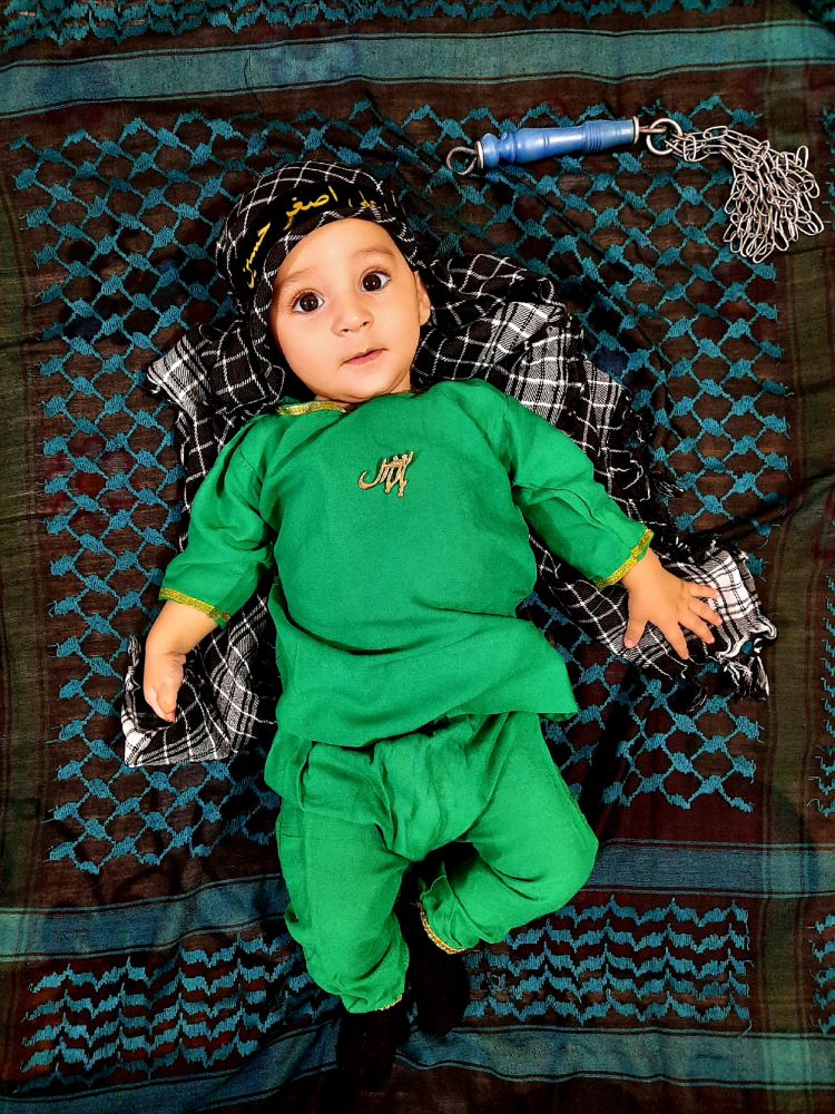 عکس محرم کودک محمد صدرا جمالی