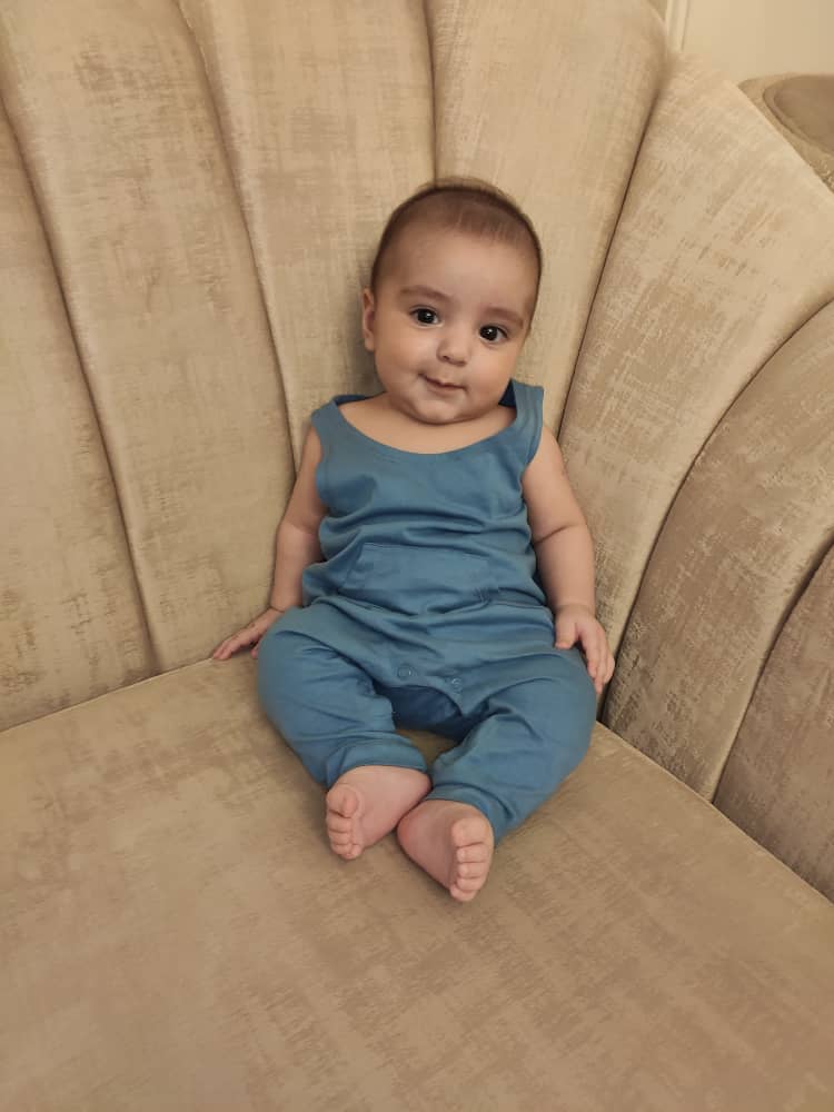 پنج ماهگی نوزاد كوهيار كريم پور