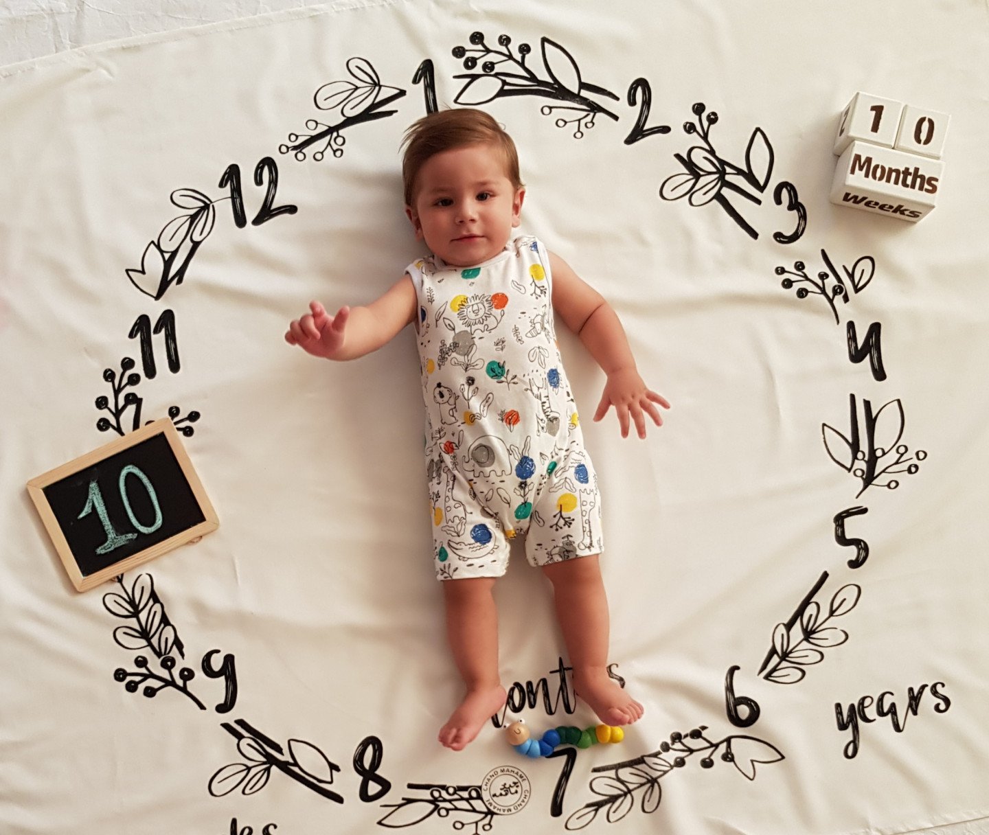 پارچه ماهگرد طرح حلقه تمشک arsam