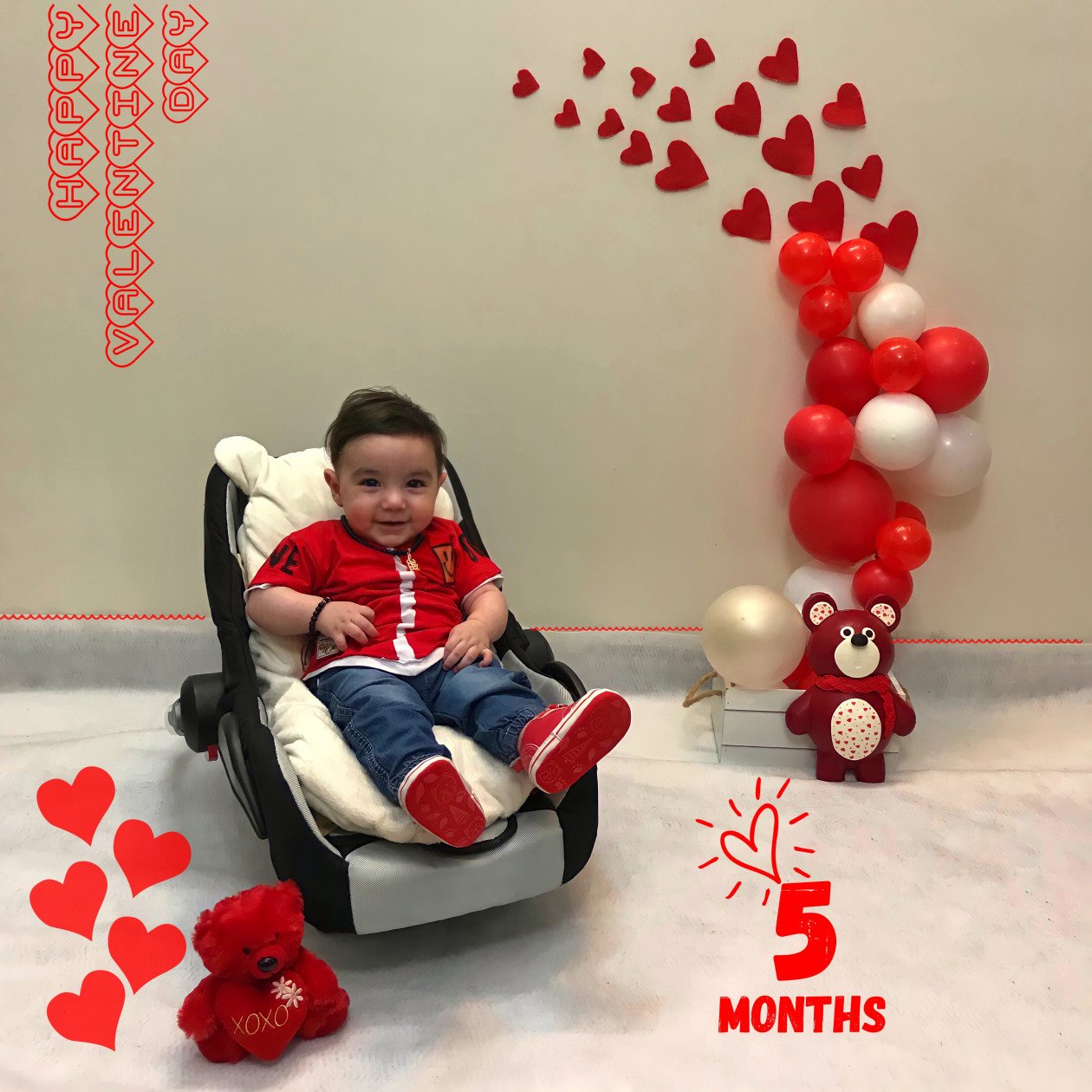 پنج ماهگی نوزاد نویان ناصری