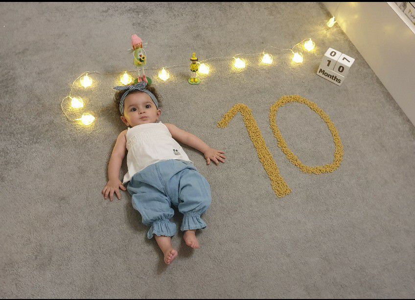 ده ماهگی نوزاد دلسا ذنونی واحد