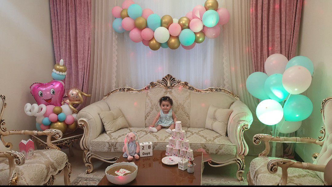 جشن دندونی نوزاد دلسا ذنونی واحد