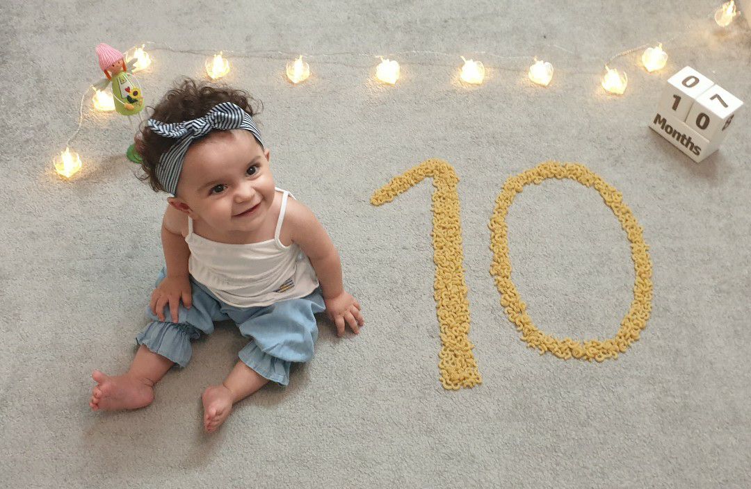 ده ماهگی نوزاد دلسا ذنونی واحد