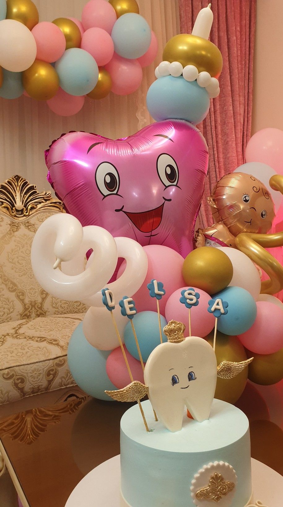 جشن دندونی نوزاد دلسا ذنونی واحد