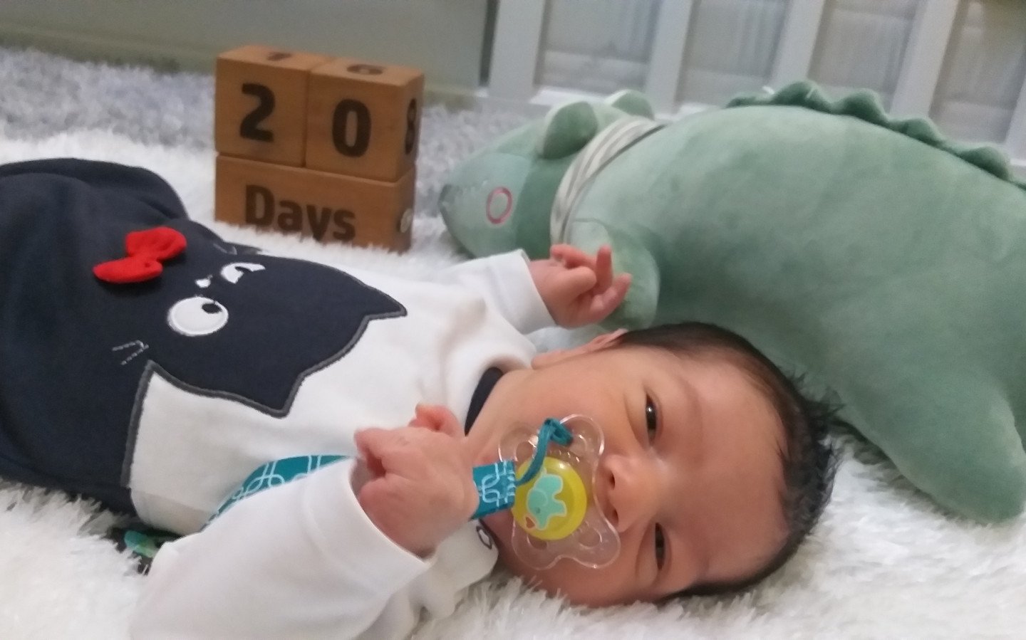 یک ماهگی نوزاد آراز محمدی