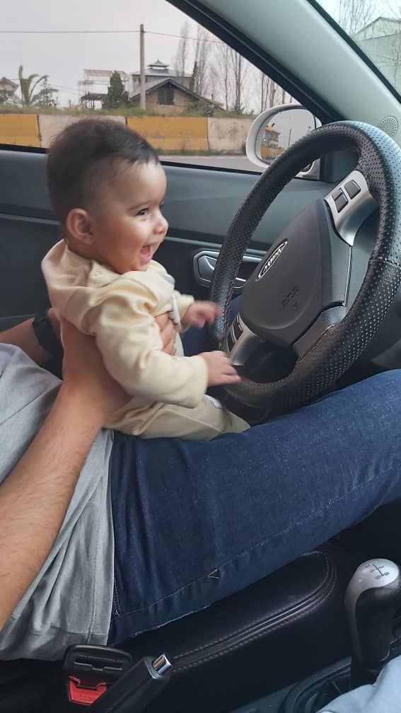 پنج ماهگی نوزاد آراز تنهای
