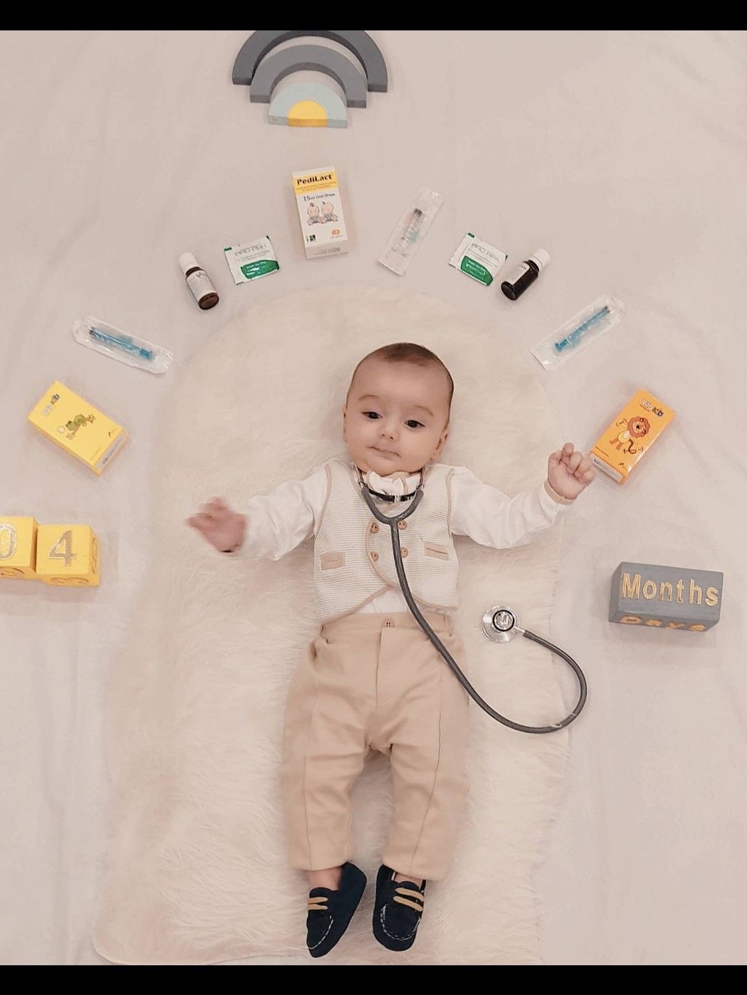 چهار ماهگی نوزاد کیان وهاب زاده