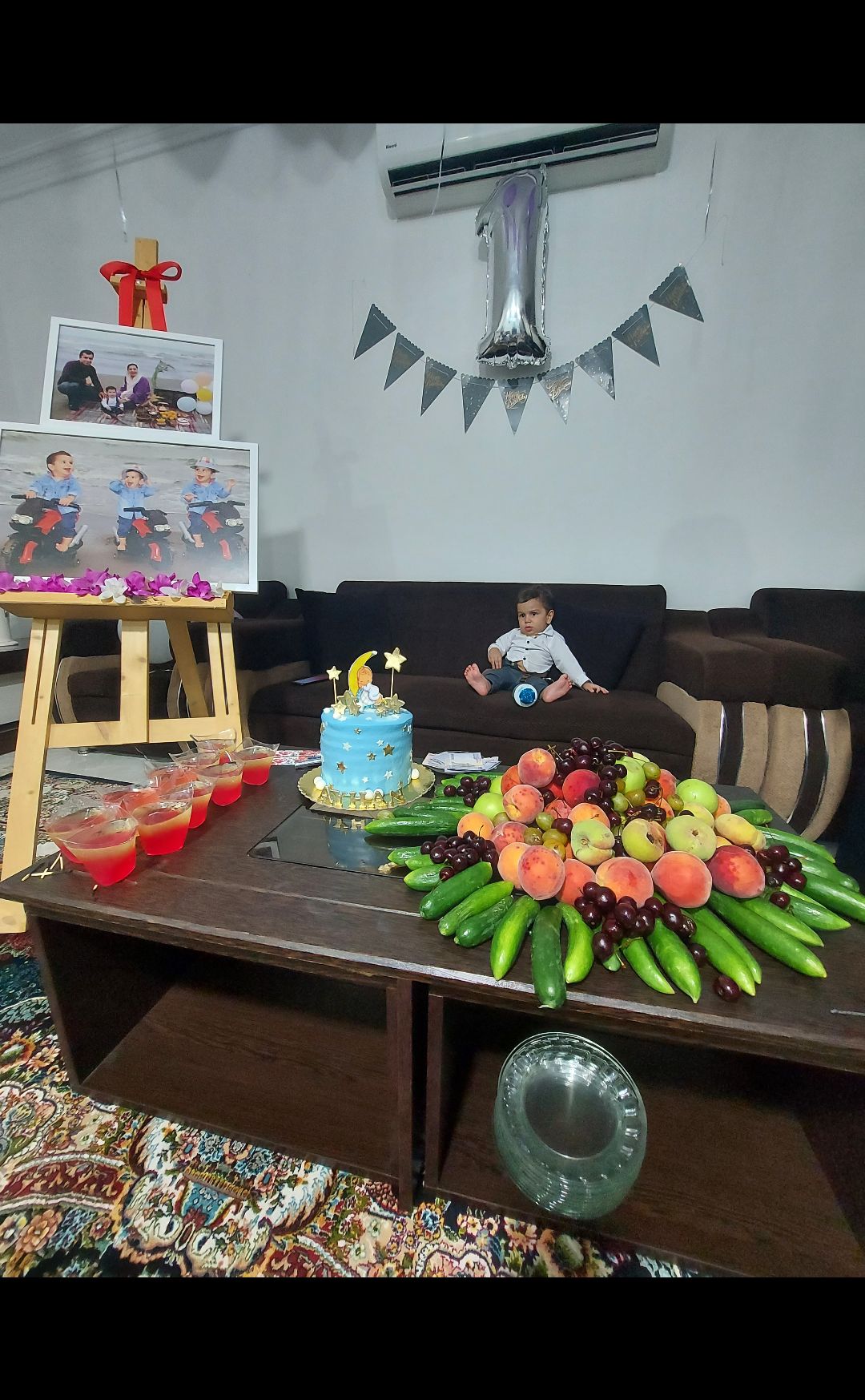 تولد یک سالگی کودک آیهان یدالهی