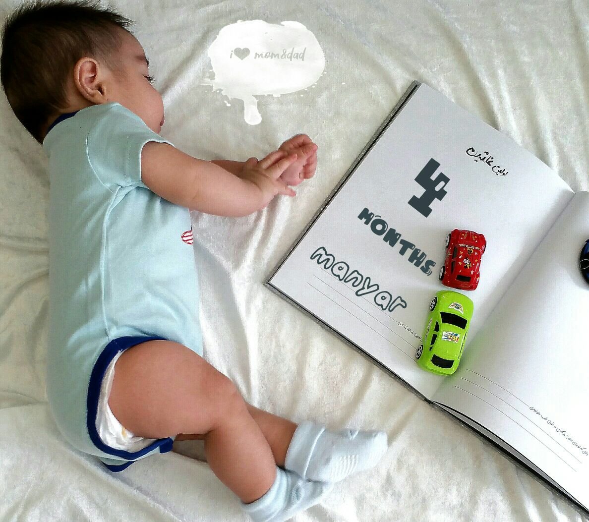 نه ماهگی نوزاد مانیار مهتر حاجی