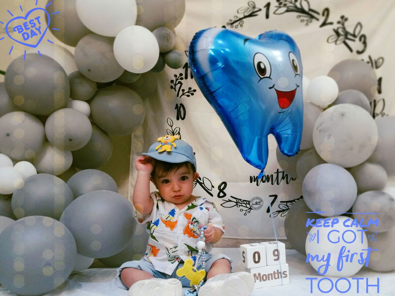 نه ماهگی نوزاد مانیار مهتر حاجی