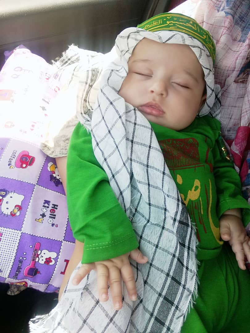 عکس محرم کودک فاطمه صابر فیروزی