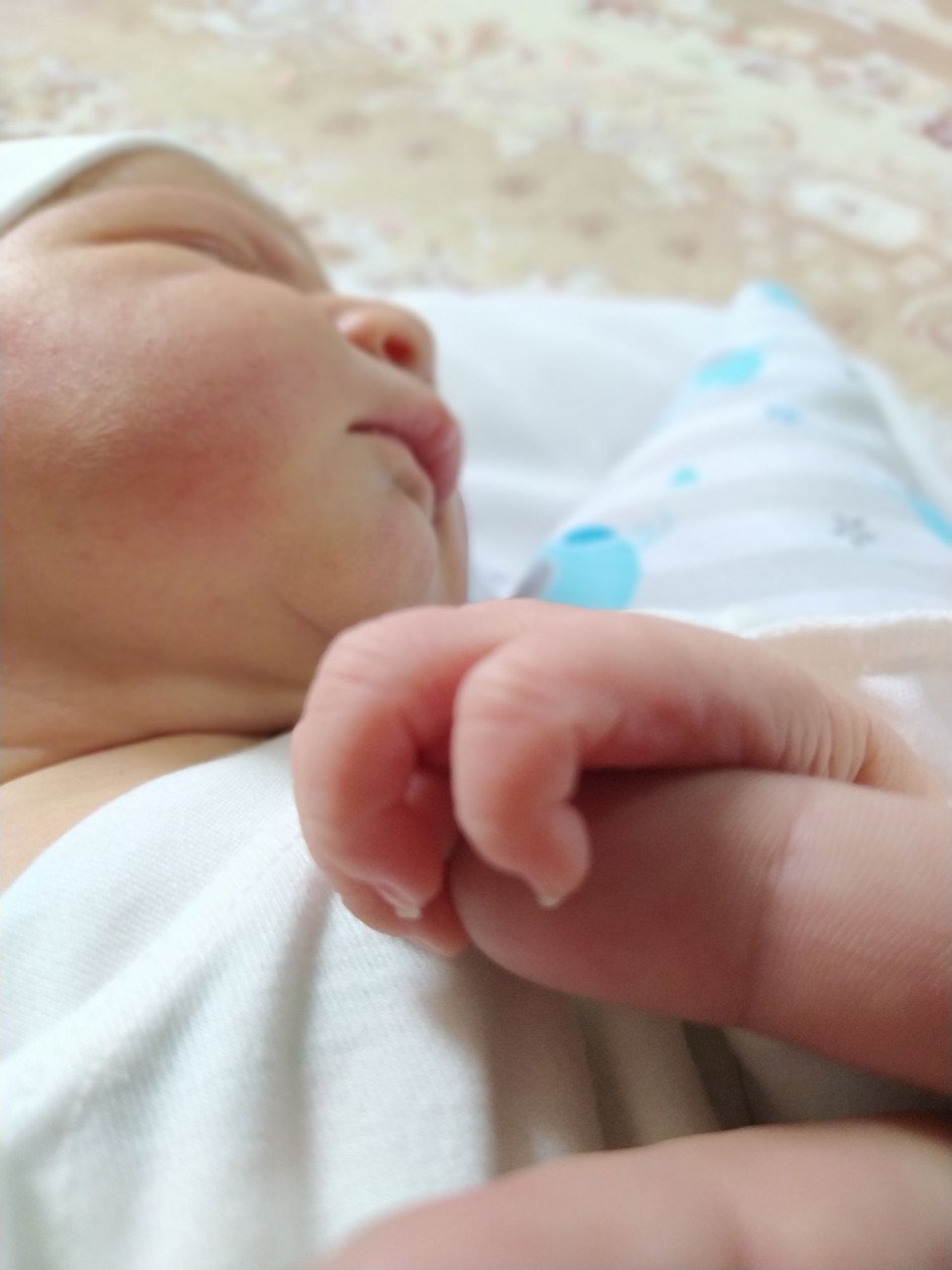 یک ماهگی نوزاد ابوالفضل ساکنین چلاو